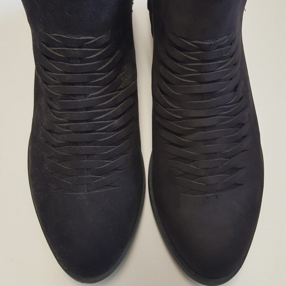 Dark brown boots